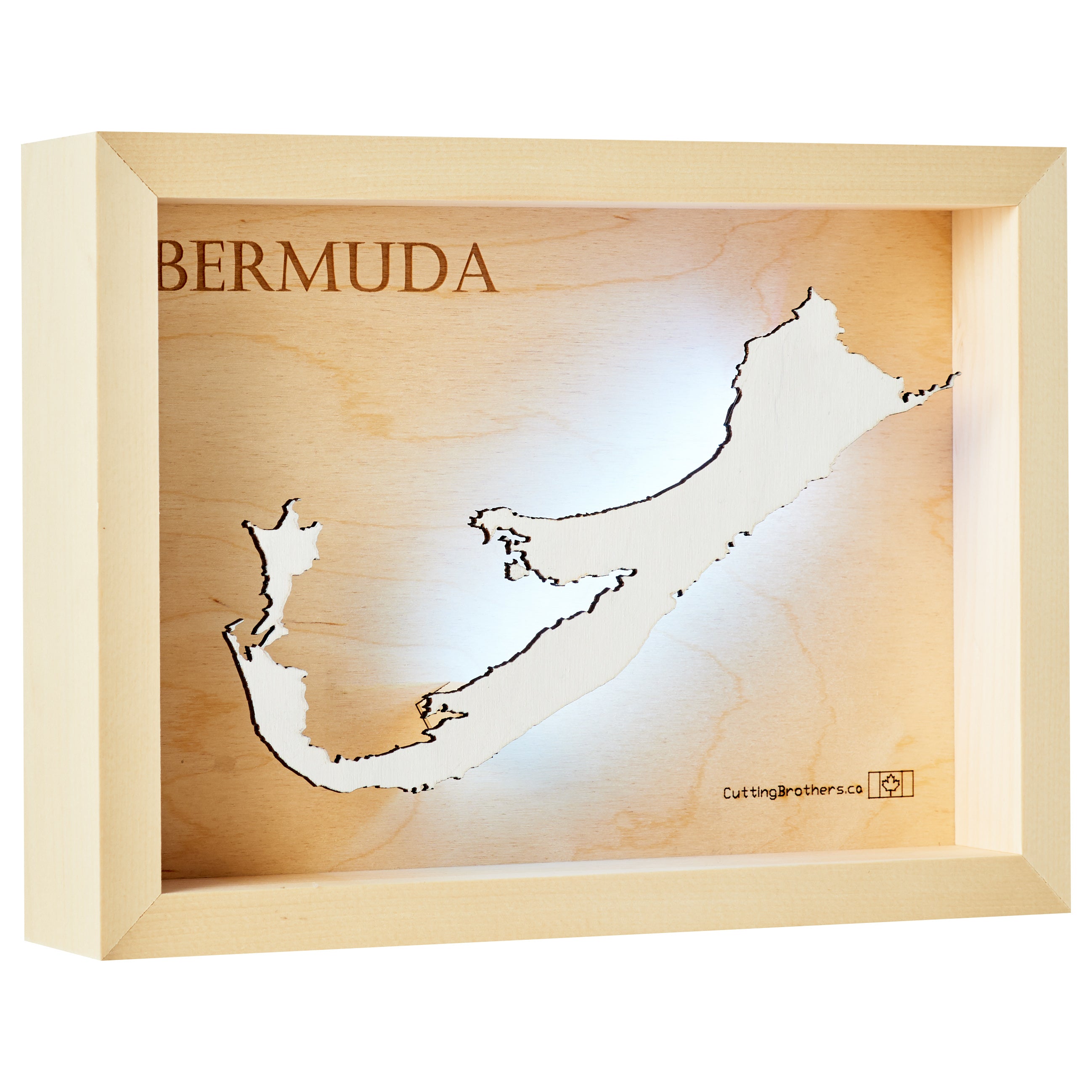 BERMUDA LED Light MAP - Version A4