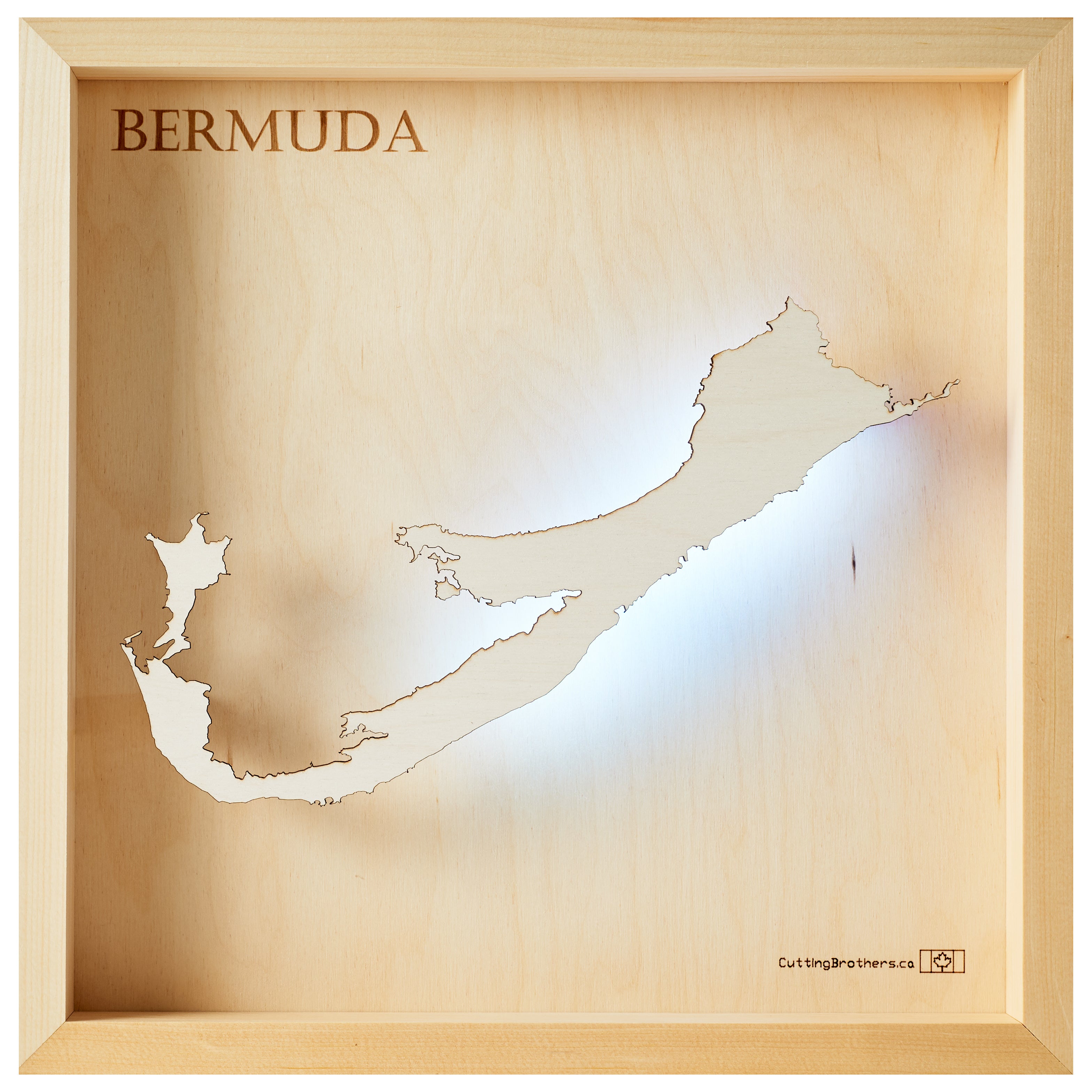 BERMUDA LED Light MAP - Version S