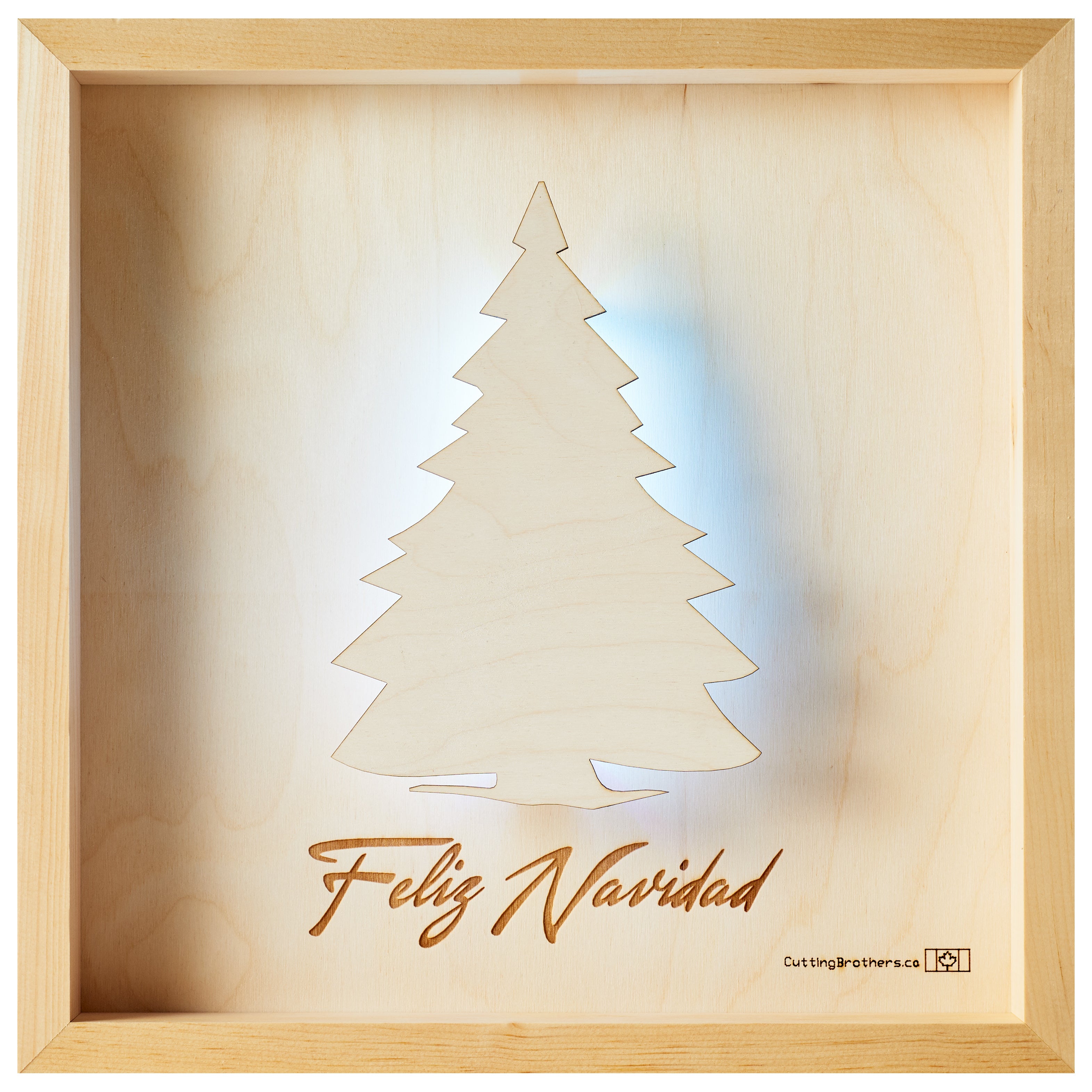 CHRISTMAS TREE Feliz Navidad LED LIGHT - Version S