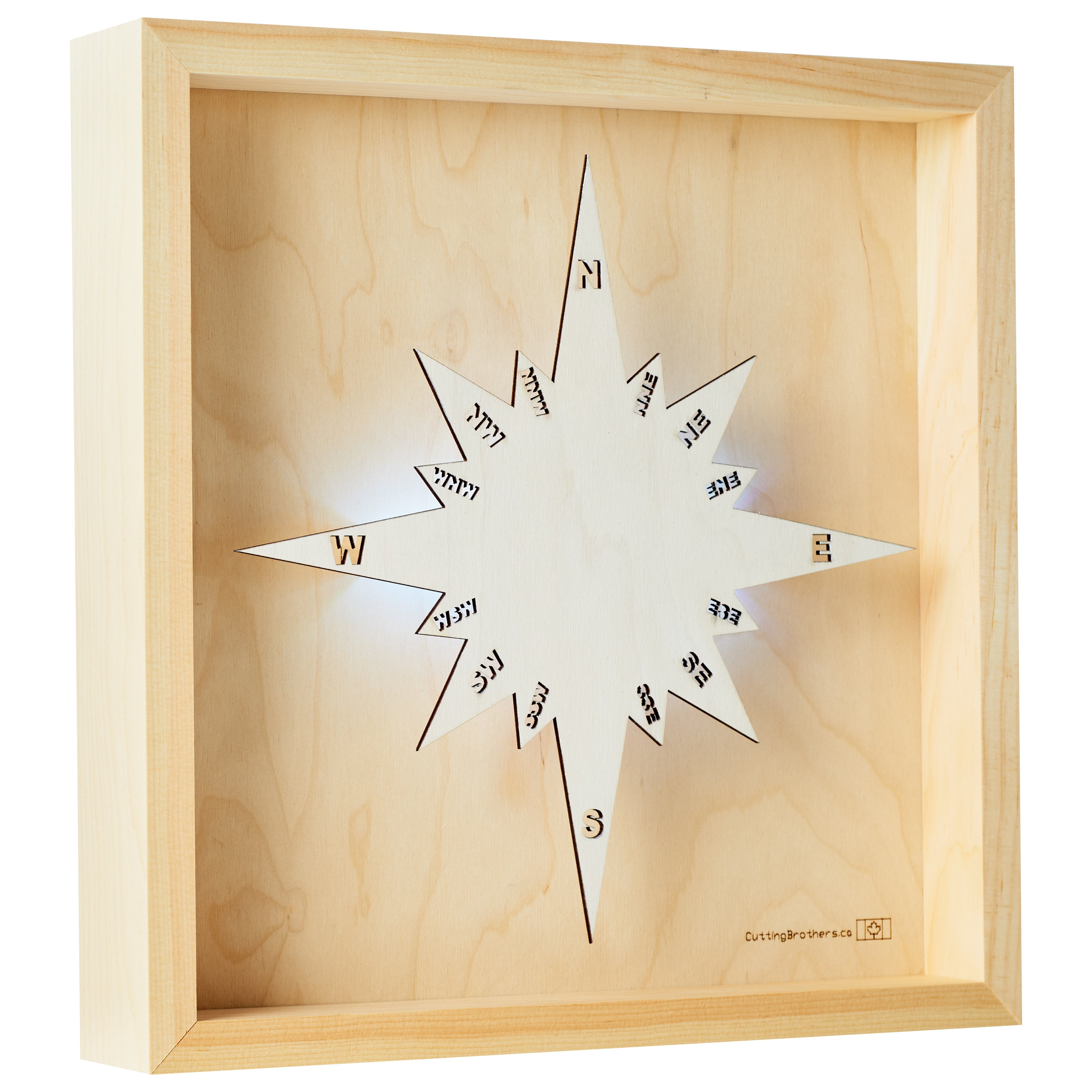 WINDROSE COMPASS LED LIGHT - Version S