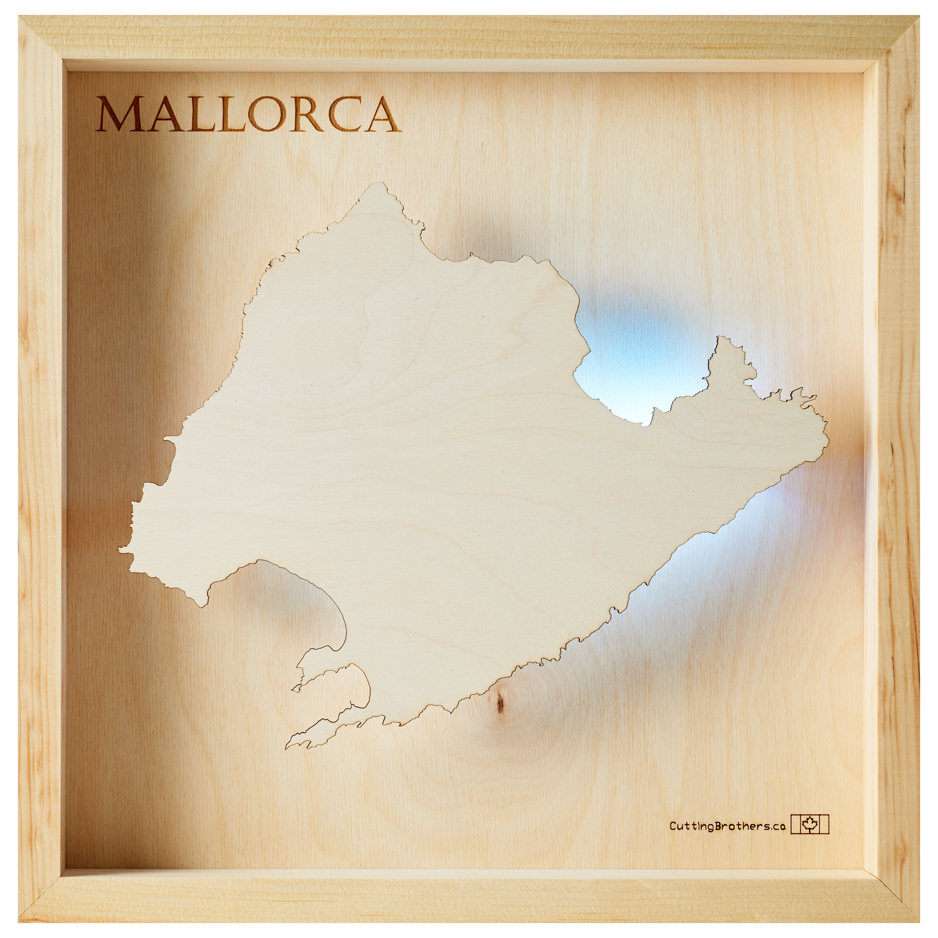 MALLORCA LED LIGHT WALL MAP