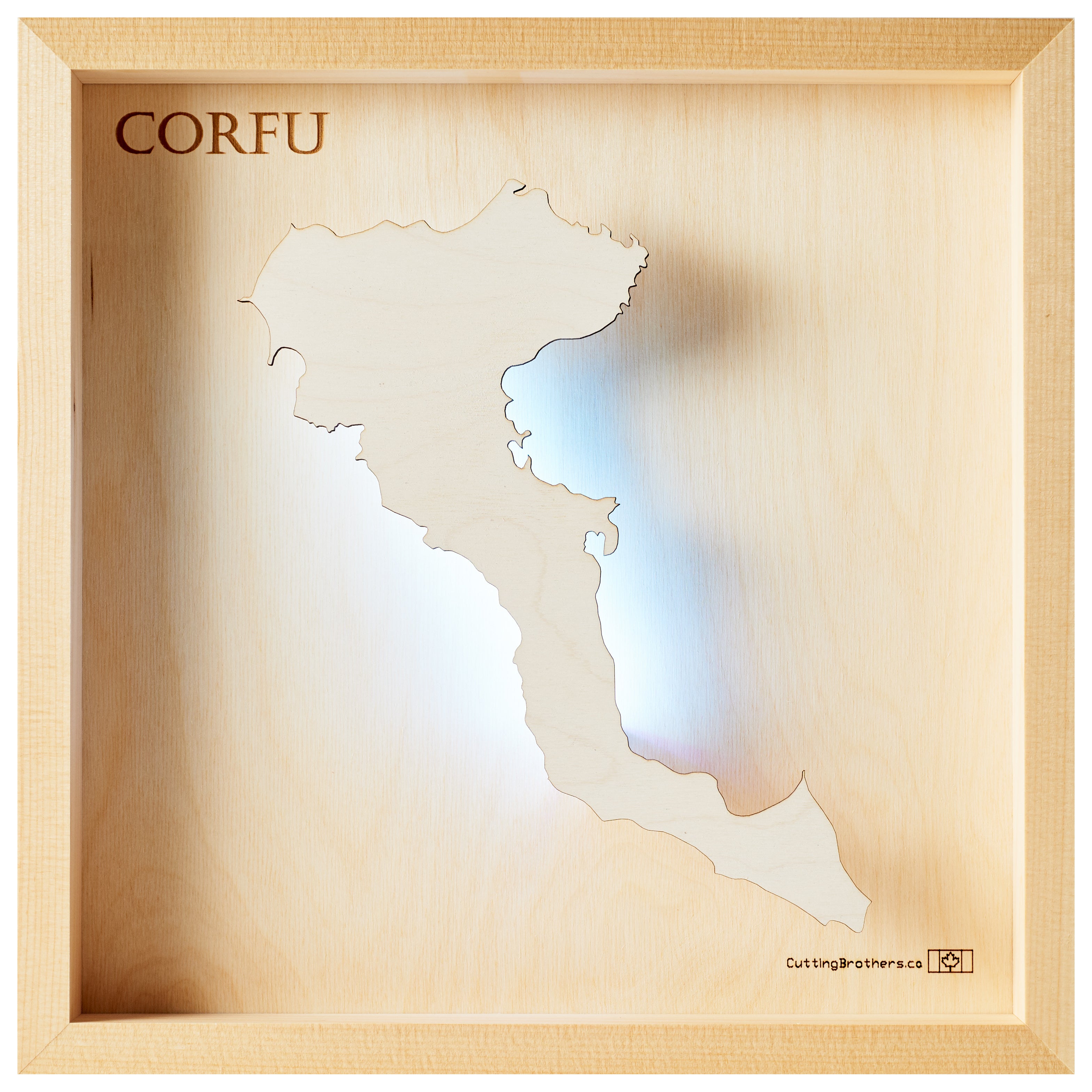 CORFU LED LIGHT - Version S - 15 x 15 Inches